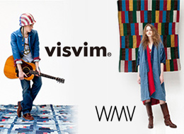 タイムレスなものづくりを行う「visvim」。2013年A/Wからウィメンズライン「WMV」もスタート